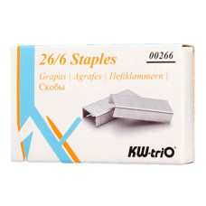 KW-TRIO STAPLES 26/6 No56 BOX/5000