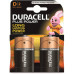 DURACELL BATTERIES PLUS D 2PACK