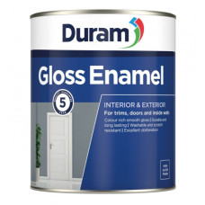 DURAM GLOSS ENAMEL 5LT - BLACK