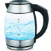 SALTON ILLUMINATING GLASS KETTLE 1.7L