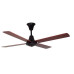 EUROLUX COLONIAL C/F 4 BLADES MATT BLACK