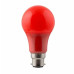 EUROLUX A60 LED COLOURED B22 RED 7W