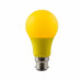 EUROLUX A60 LED COLOURED B22 YELLOW 7W