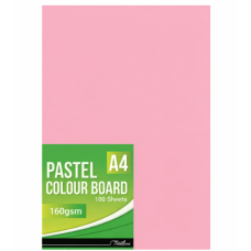 TREELINE P/MANILLA A4 SHEETS PINK 100s