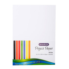 MARLIN P/MANILLA A4 SHEETS WHITE 100s