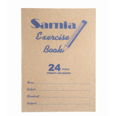 SARNIA A5 EXERCISE BOOK PRM/MARGIN 24PG
