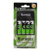 UNIROSS CHARGER + 4AA 1200MAH