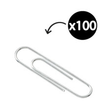 MEGASTAR PAPER CLIPS 50MM (100S)