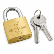 JAGUAR PADLOCK BRASS 50MM