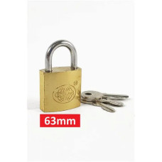 JAGUAR PADLOCK BRASS 63MM