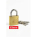 JAGUAR PADLOCK BRASS 63MM