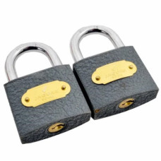 PADLOCK IRON 2PACK JAGUAR 32MM