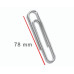 ZEBRA PAPER CLIPS 78MM 50PCS