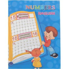 ENGLISH NUMBERS BOOK A4-11-62