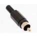 RCS PLUG BLACK MOULDED