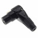 XLR 3 PIN 90DEG BLACK FEM R/A