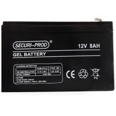 SECURIPROD BATTERY GEL 12V 8AH