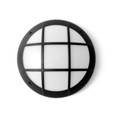 EUROLUX ROUND GRID PVC BULKHEAD BLACK