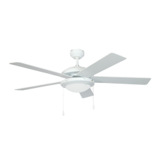 BRIGHTSTAR F/C WITH LIGHT 5 BLADE WHITE