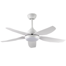 WHITE 5 BLADE LED FCF095 18W 44