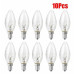 CANDLE LAMP IMPORT 10 PACK E27 60W