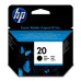 HP CARTRIDGE BLACK 20