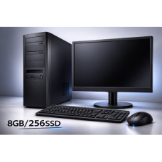 PC HP I5 REF 8GB/256SSD + MON + W/LESS K