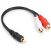 CORD 2RCA MALE -1RCA F/MALE