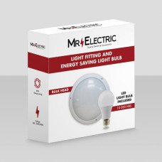 MR ELECTRIC BULKHEAD ROUND + LED A60
