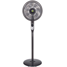 SOLENT PEDESTAL FAN DC 95P BLACK 40CM