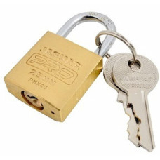 JAGUAR PADLOCK BRASS 25MM