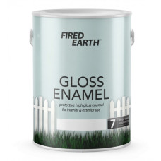 F/EARTH GLOSS ENAMEL BROWN 5L