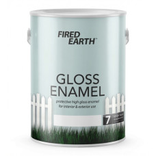 F/EARTH GLOSS ENAMEL WHITE 5L