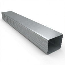 GUTTER DOWNPIPE GALV 0.4X100X75 2.7MTR