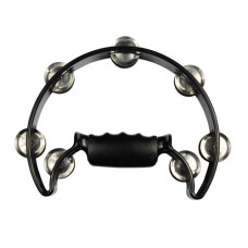 TAMBOURINE HALF MOON BLACK