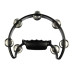 TAMBOURINE HALF MOON BLACK