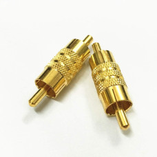RCA COUPLER F/M-M-M GOLD PLATED