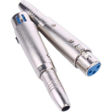 XLR FEMALE - 6.35MM MONO SOCKET