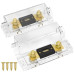 FUSE HOLDER GLASS GOLD