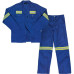 C/SUIT 2PCE ROYAL BLUE J54 100%