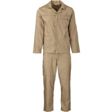 KHAKI CONTI SUIT POLYCOTTON