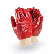 BROMAX PVC RED KNIT WRIST GLOVE