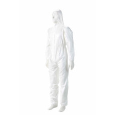 PROMAX HQ WHITE DISPOSABLE OVERALLS
