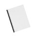 ZEBRA BINDING COVER LEATHERBOARD WHITE