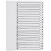ZEBRA FILE DIVIDER PVC A-Z