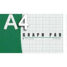 GRAPH PAD A4 - 2MM 50 SHEETS
