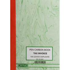 INVOICE BOOK A5 PEN CARBON DUPLICATE