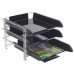 BANTEX LETTER TRAY 9414 VISION BLACK