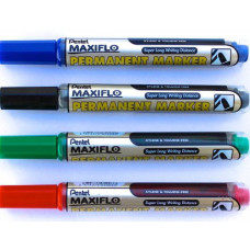 PENTEL MAXIFLO PERMANENT MARKER ASSRTD