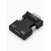 HDMI TO VGA AND AUDIO ADAPTER BLACK